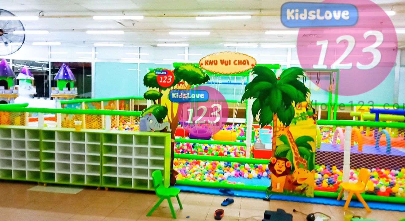 Dự án thi công lắp đặt khu vui chơi trong nhà tại Phúc Yên